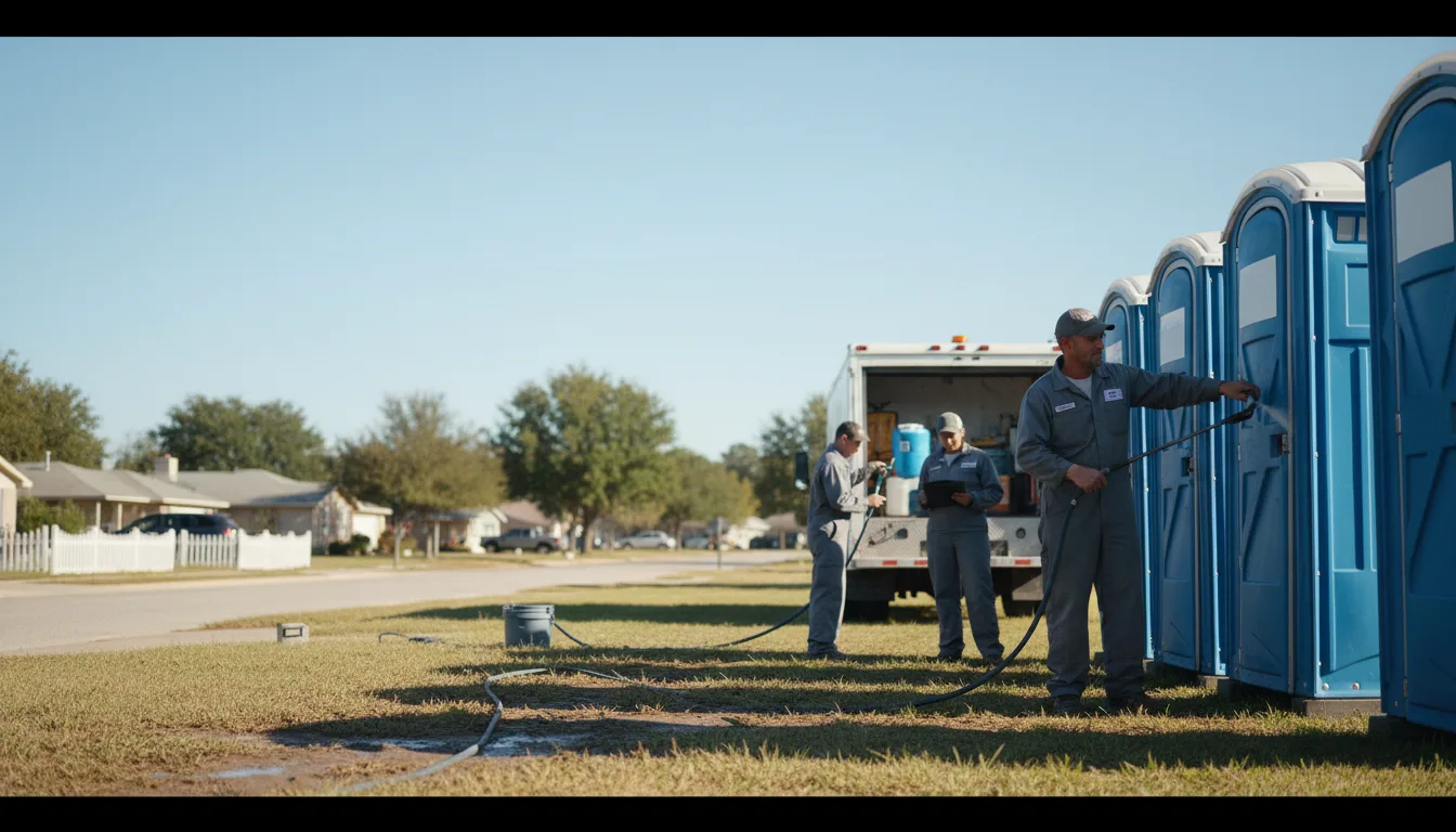 Long-Term Portable Toilet Rental in Burbank, OK near me